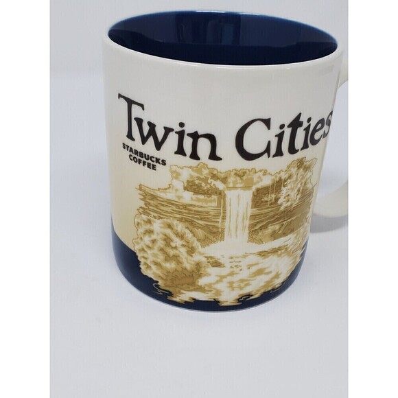 STARBUCKS TWIN CITIES GLOBAL ICON CITY SERIES COFFEE MUG 16 OUNCES 2012 RETIRED - Picture 2 of 11
